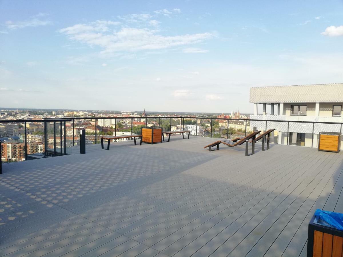 Two Towers Old Town Apartments-City Center-By The River-Observation Terrance On The Roof-Free Parking Breslau Exterior foto
